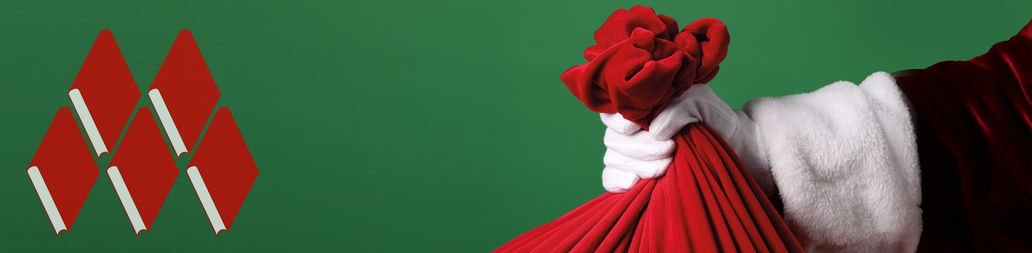 Mohr Morawa Weihnachtsheader - Santa Claus bringt Geschenke